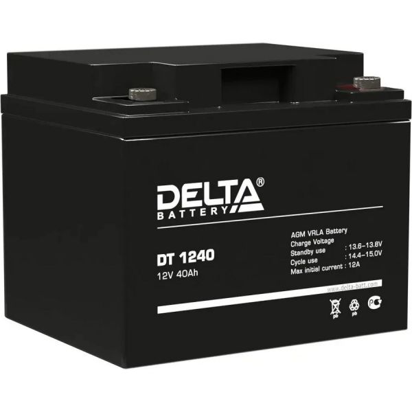 Аккумулятор для ИБП Delta Battery DT 1240 12 В 40 Ач