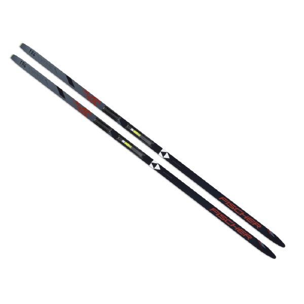 Беговые лыжи Fischer SPORTS CROWN EF IFP N44022 с насечками, черный, 184 см
